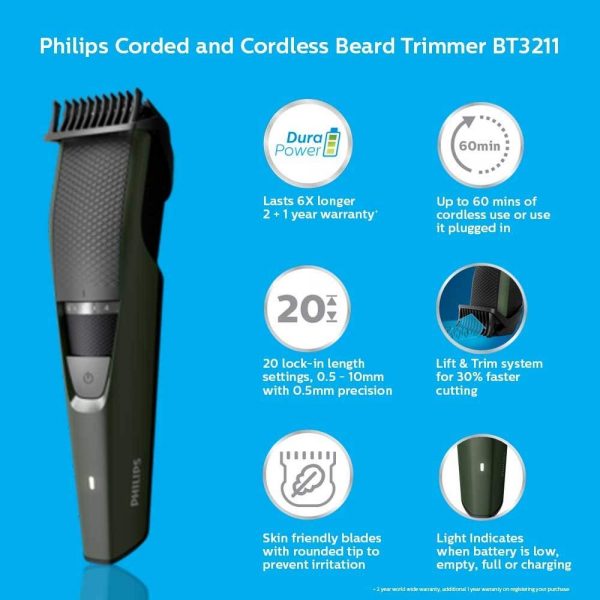 trimmer for men under 1500 Philips BT3211